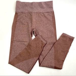 PINK Victoria's Secret Heathered Brown Leggings